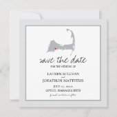 Cotuit Cape Cod Wedding Save the Date (Vorderseite)
