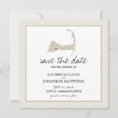 Cotuit Cape Cod Wedding Save the Date (Vorderseite)
