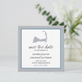 Cotuit Cape Cod Wedding Save the Date (Stehend Vorderseite)