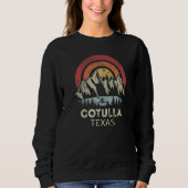 Cotulla Texas Mountain Sunset Sunrise Kayaking   Sweatshirt (Vorderseite)