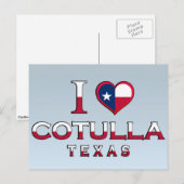 Cotulla, Texas Postkarte (Vorne/Hinten)