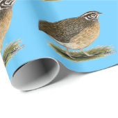 Coturnix Pharaoh Quail Geschenkpapier (Rolleneckpunkt)