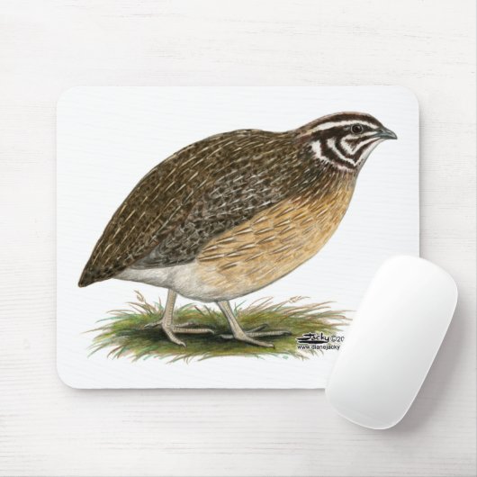 Coturnix Pharaoh Quail Mousepad (Mit Mouse)