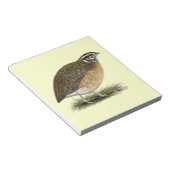 Coturnix Pharaoh Quail Notizblock (angewinkelt)