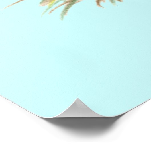 Coturnix Pharaoh Quail Poster (Ecke)