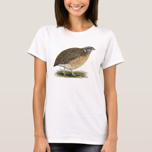 Coturnix Pharaoh Quail T-Shirt (Vorderseite)