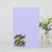 Coturnix Quail Briefpapier (Stehend Vorderseite)