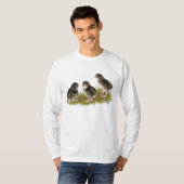 Coturnix Quail Chicks T-Shirt (Vorne ganz)