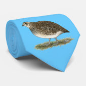 Coturnix Quail Hen Krawatte (Gerollt)