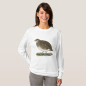Coturnix Quail Hen T-Shirt (Vorne ganz)