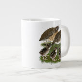 Coturnix Quail Jumbo-Tasse (Vorderseite Rechts)