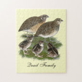 Coturnix Quail Puzzle (Vertikal)