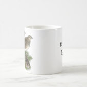 Coturnix-Wachtel-Familie Kaffeetasse (Mittel)