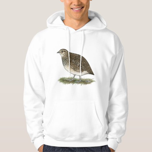 Coturnix-Wachtel-Henne Hoodie (Vorderseite)