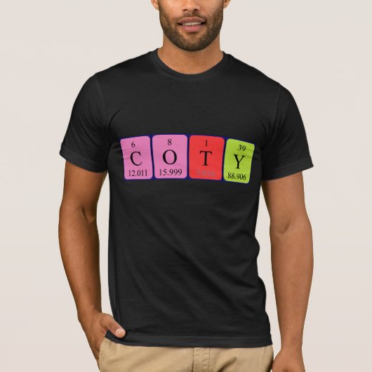 Coty Periodenname Shirt (Vorderseite)