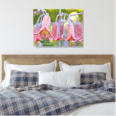 Cotyledon-Blume von Debra Lee Baldwin Leinwanddruck (Insitu (Schlafzimmer))