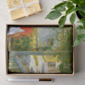 Couch auf der Porch, Cos Cob von Frederick Hassam Seidenpapier (Geschenk)