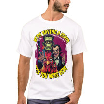  "Couch Cryptid Selfie Tee" Cheesy Chicken