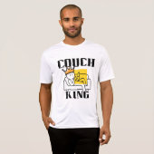 Couch-König T-Shirt (Vorne ganz)