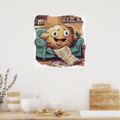 Couch Potato - Art Print Poster (Küche)