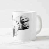 Couch Potato Fuel Jumbo-Tasse (Vorderseite Rechts)