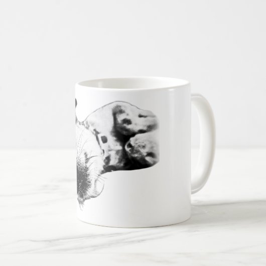Couch Potato Fuel Kaffeetasse (VorderseiteRechts)