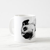 Couch Potato Fuel Kaffeetasse (Vorderseite Links)