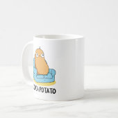 Couch Potato Funny Potato Pub Kaffeetasse (Vorderseite Links)