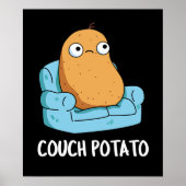 Couch Potato Funny Potato Puppe Dark BG Poster (Vorne)