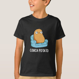 Couch Potato Funny Potato Puppe Dark BG T-Shirt