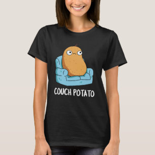 Couch Potato Funny Potato Puppe Dark BG T-Shirt