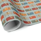 Couch Potato Geschenkpapier (Rolleneckpunkt)
