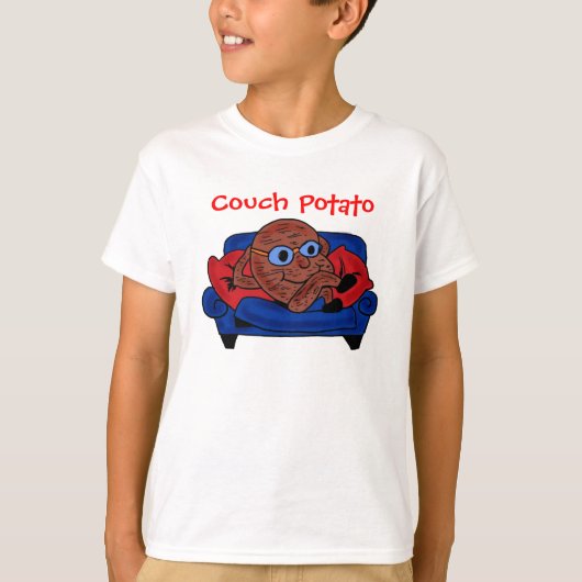 Couch Potato kids Shirt (Vorderseite)
