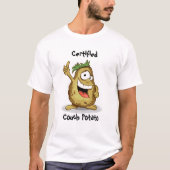 Couch Potato Men's Basic T - Shirt (Vorderseite)