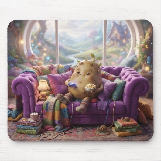 Couch Potato Mousepad (Vorne)