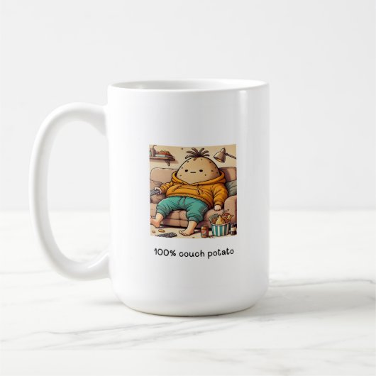 Couch potato mug kaffeetasse (Links)