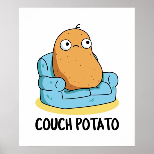Couch Potato Niedlich Potato Puppe Poster (Vorne)