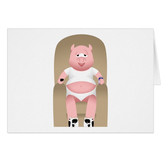 Couch Potato Pig (Vorderseite (Horizontal))