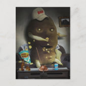 Couch Potato Postkarte (Vorderseite)