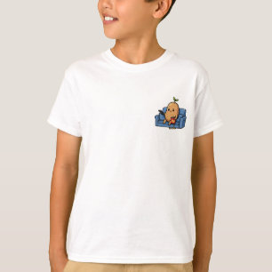 Couch-Potato-Snack-Zeit Kinder T-Shirt