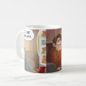Couch Potato & Snacks – Funny Relatable Mug Kaffeetasse (Vorderseite Links)
