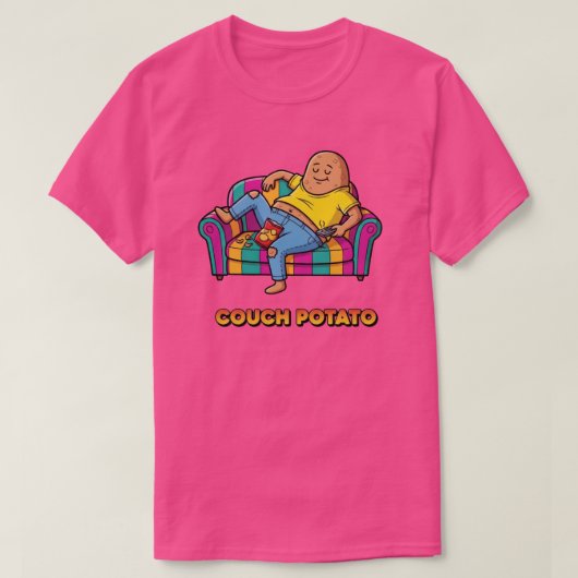 Couch Potato T-Shirt (Design vorne)