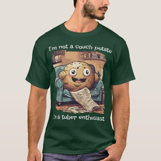 Couch Potato T - Shirt (Vorderseite)