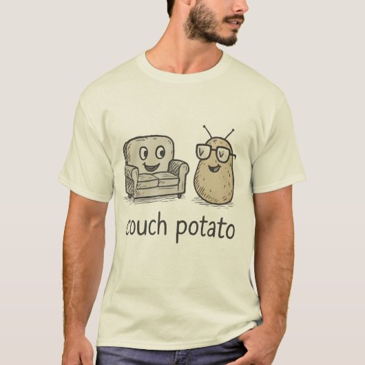 Couch Potato T-Shirt (Vorderseite)
