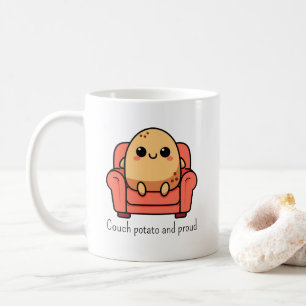 Couch Potato und stolz Kaffeetasse