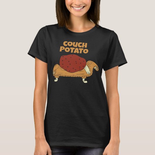 Couch Potatoe T-Shirt (Vorderseite)