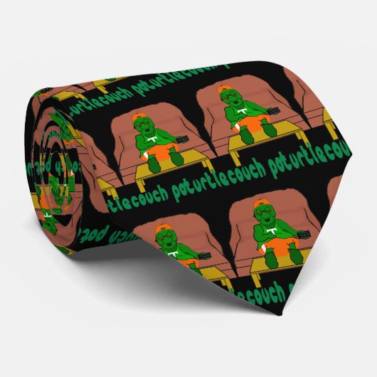 Couch Poturtle Krawatte (Gerollt)