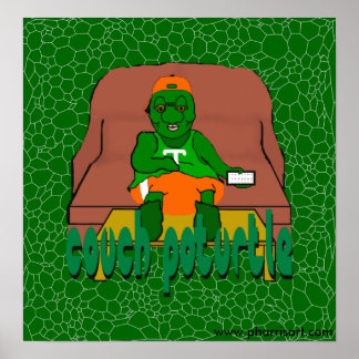 Couch Poturtle Poster