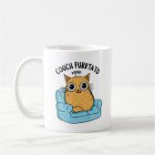 Couch Purrtato Funny Potato Puff Kaffeetasse (Links)