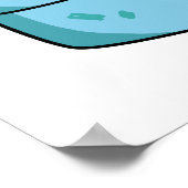 Couch Purrtato Funny Potato Puff Poster (Ecke)